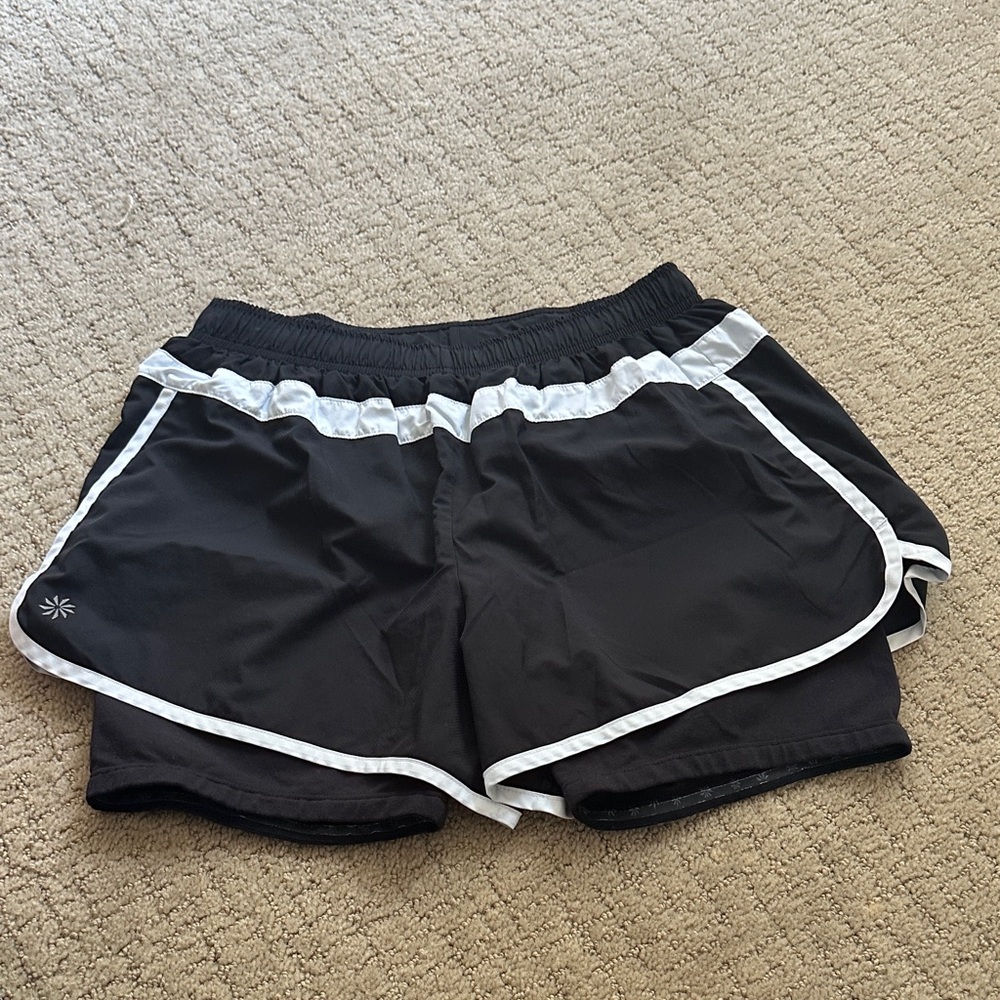 Athleta Women's Black Athletic Shorts